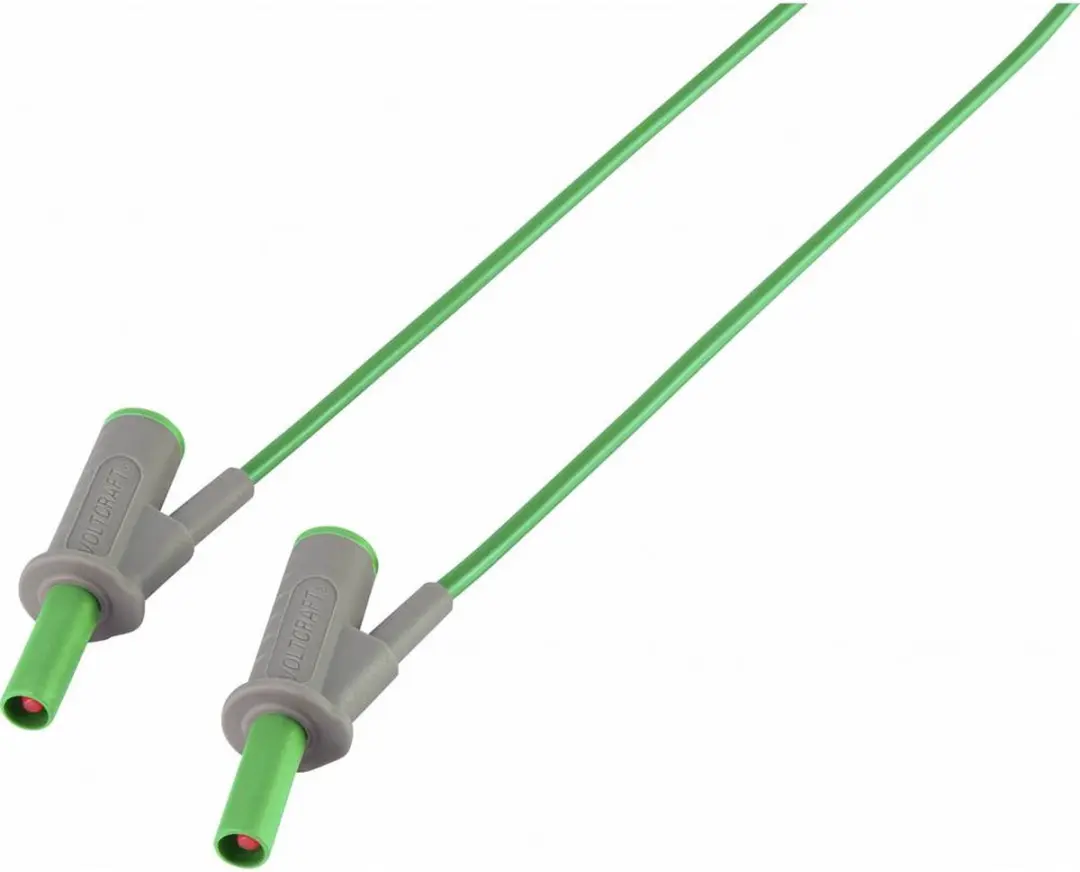 Voltcraft MSB-501 Veiligheidsmeetsnoer 4 mm - 5m - Groen - afbeelding 3 van 5