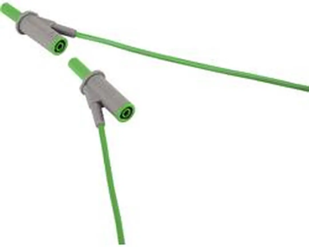 Voltcraft MSB-501 Veiligheidsmeetsnoer 4 mm - 5m - Groen - afbeelding 4 van 5
