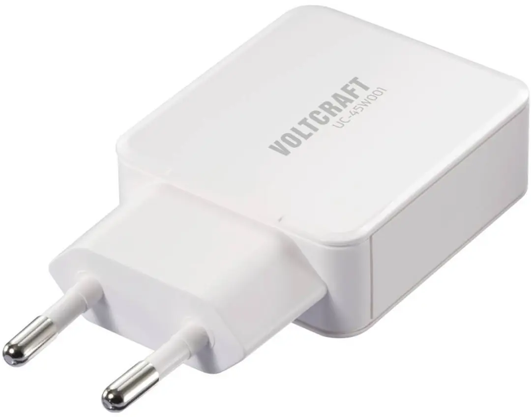 Voltcraft UC-1C1A45W01 USB-oplader 45W - Wit - afbeelding 4 van 4