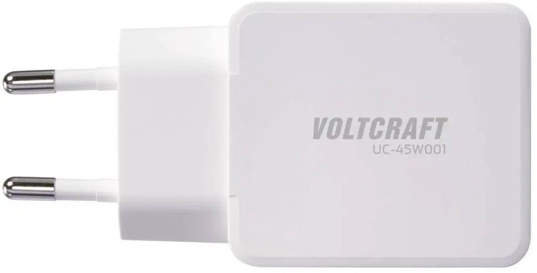 Voltcraft UC-1C1A45W01 USB-oplader 45W - Wit - afbeelding 3 van 4
