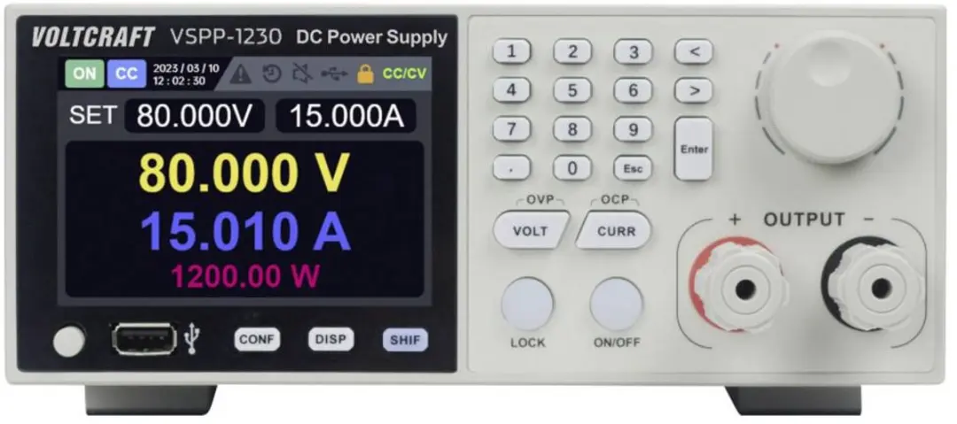 Voltcraft VSPP-1230 Labvoeding