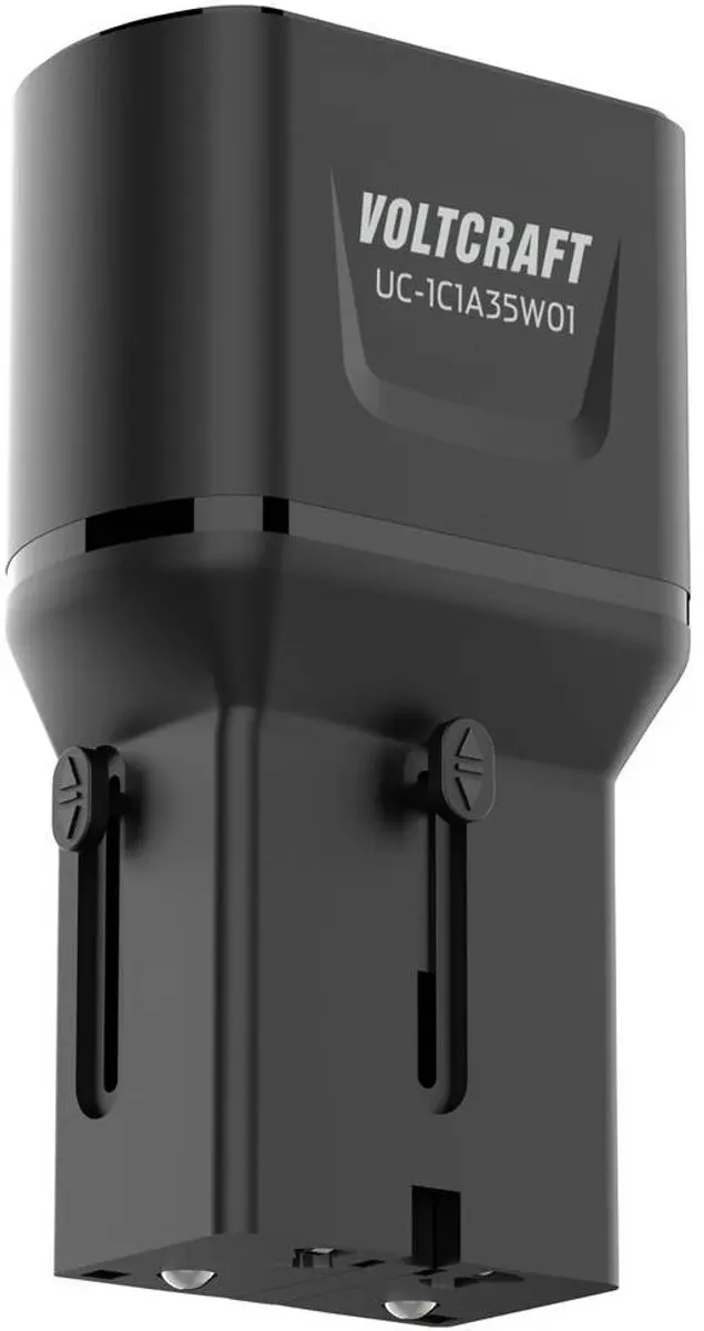Voltcraft UC-1C1A35W01 Reislader 18W - Zwart - afbeelding 3 van 5