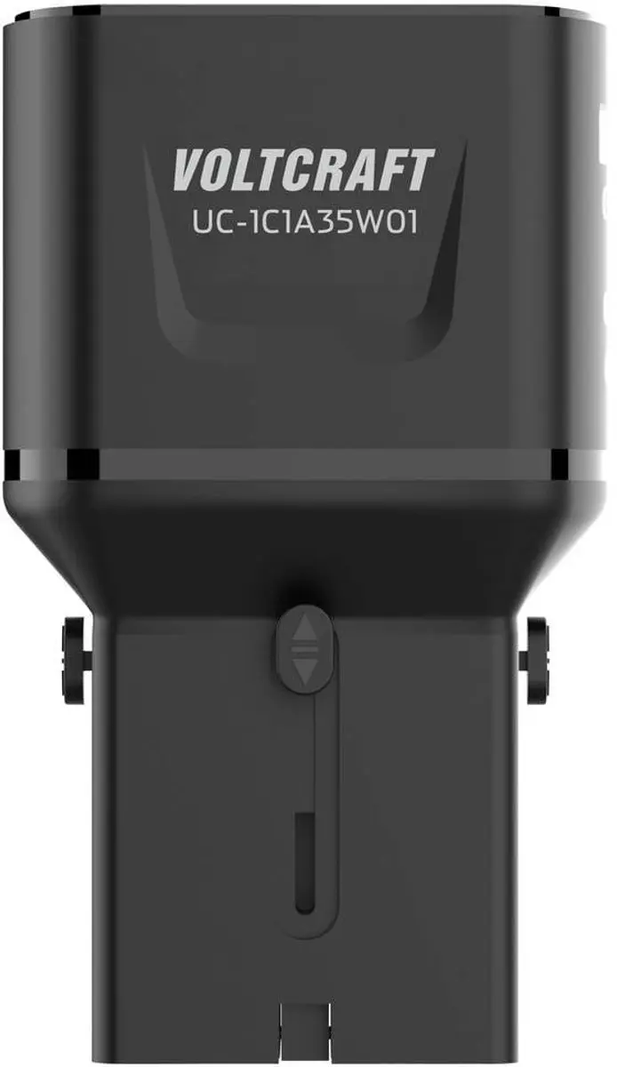 Voltcraft UC-1C1A35W01 Reislader 18W - Zwart - afbeelding 2 van 5