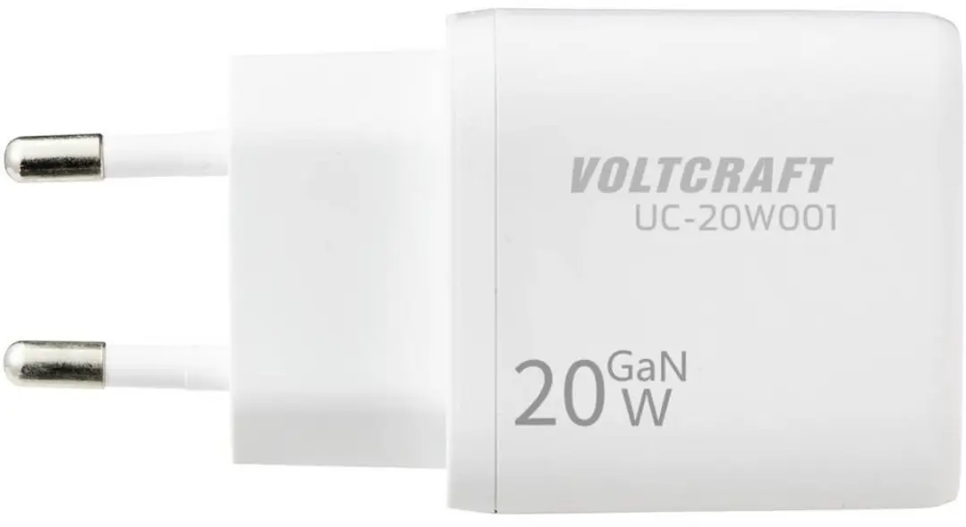 Voltcraft UC-20W001 USB-oplader 20W USB-C - Wit - afbeelding 2 van 4
