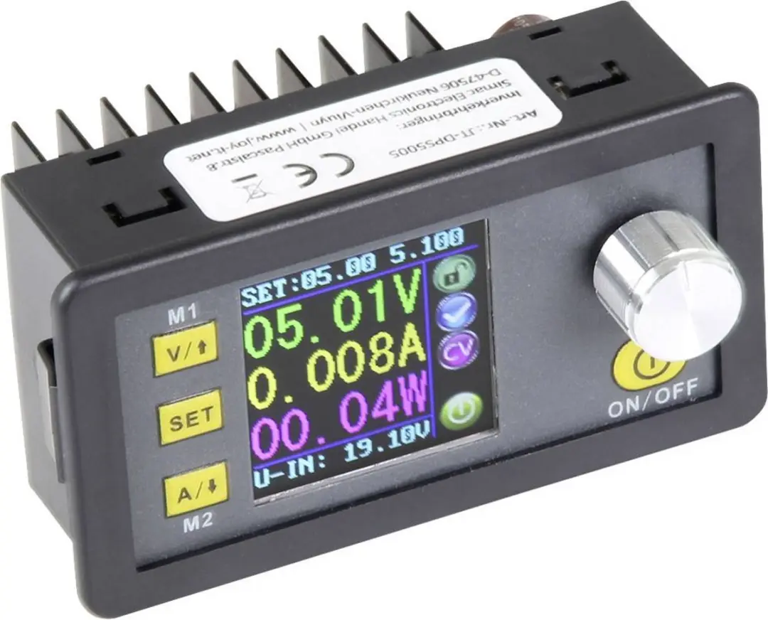 Joy-it JT-DPS5005 Labvoeding - 0-50V, 0-5A, 250W - afbeelding 5 van 6