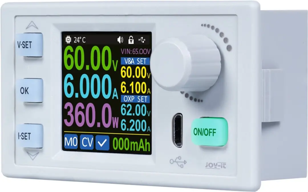 Joy-it JT-PS360 Labvoeding 0-60V 0-6A