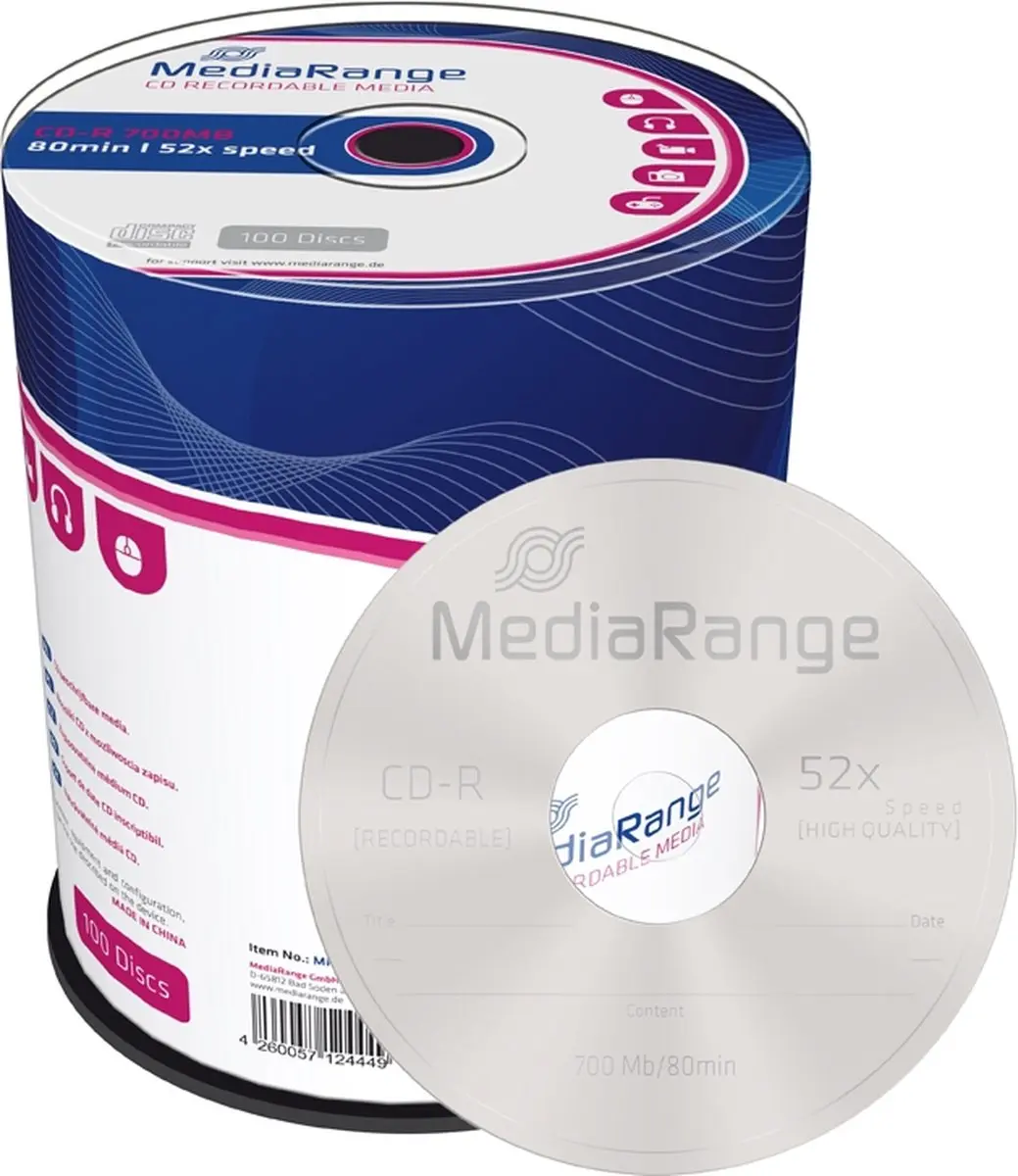 MediaRange MR204 CD-R 700 MB