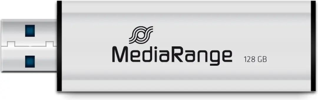 MediaRange MR918 USB-stick 128GB - Zilver - afbeelding 6 van 6