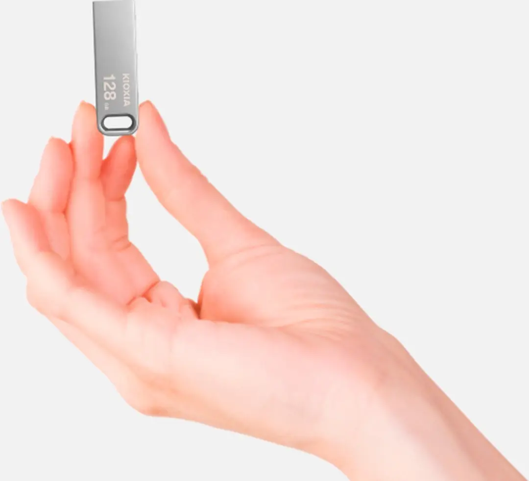 Kioxia TransMemory U366 LU366S128GG4 USB-stick 128GB - Zilver - afbeelding 2 van 6