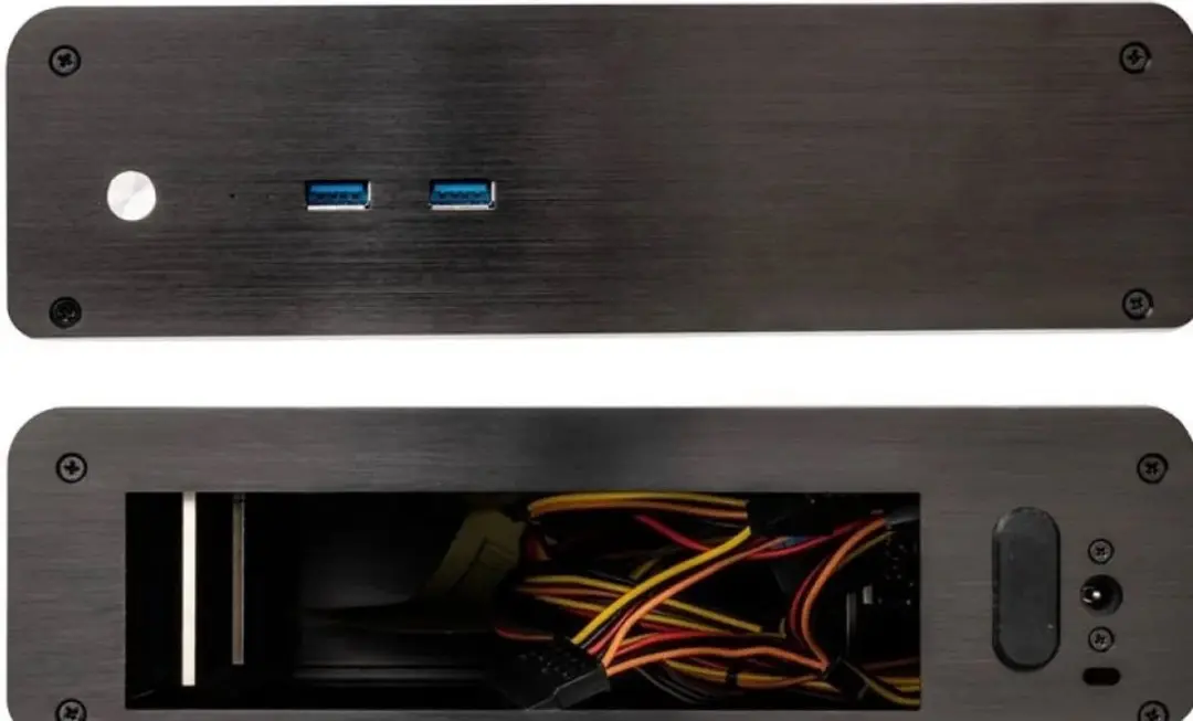 Akasa Euler A-ITX19-M1BV2 Behuizing - Zwart - afbeelding 3 van 3