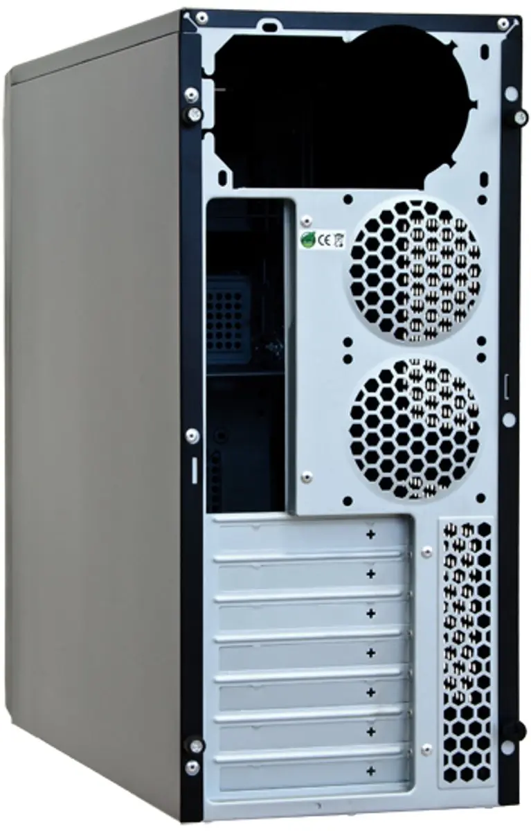 Chieftec Libra LG-01B-OP Midi Tower Behuizing - Zwart - afbeelding 2 van 6
