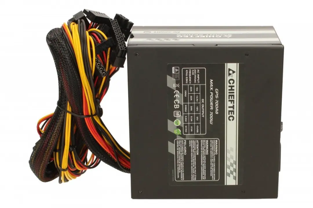 Chieftec GPS-700A8 PC-voeding - 700W - Zwart - afbeelding 5 van 6