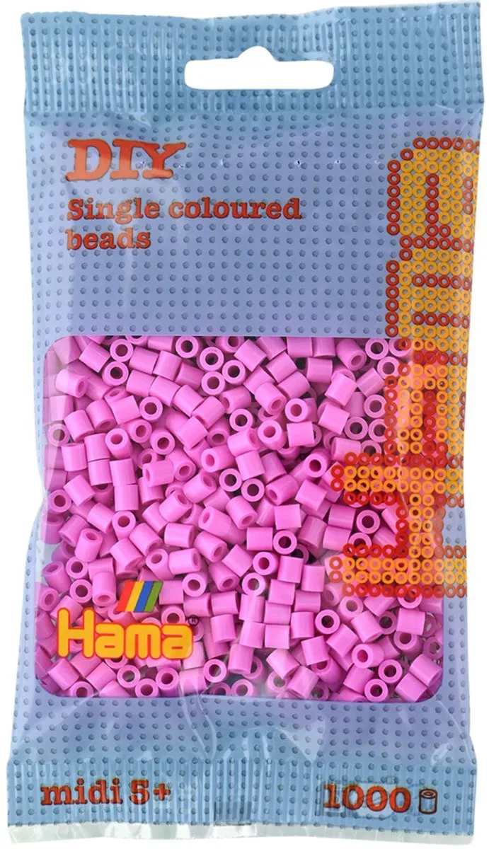 Hama Strijkkralen Rose Pastel 1000 Stuks