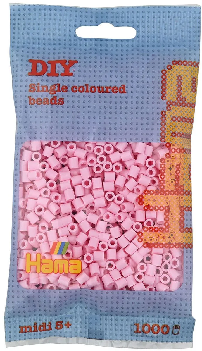 Hama Strijkkralen Rose Pastel 1000 Stuks - afbeelding 6 van 6