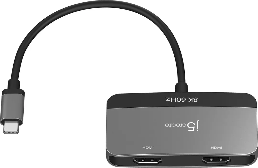 j5create JCA465-N 8K USB-C naar Dual HDMI Adapter - afbeelding 6 van 6