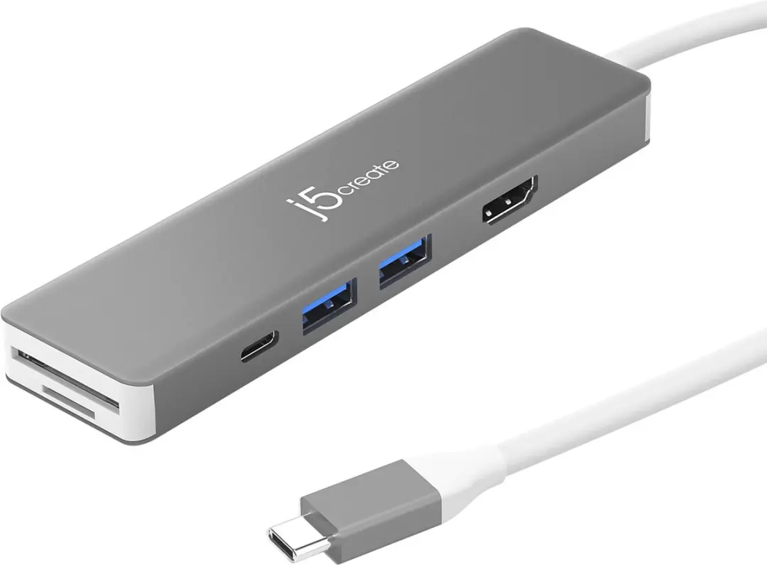 j5create JCD390-N Elite 4K60 USB-C Multi-Adapter