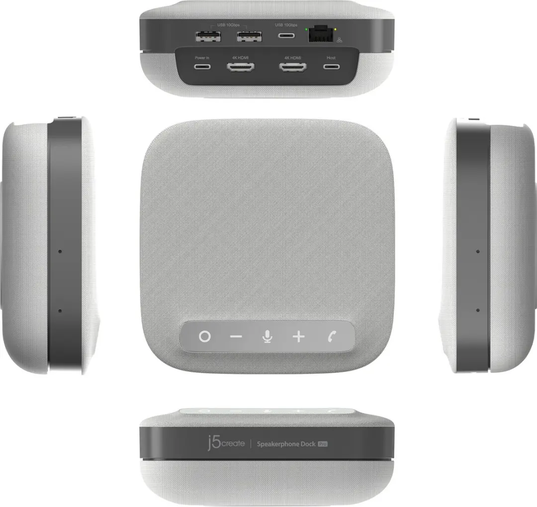 j5create JCDS337-N USB-C Dual 4K Dock Pro - 85W - afbeelding 2 van 6