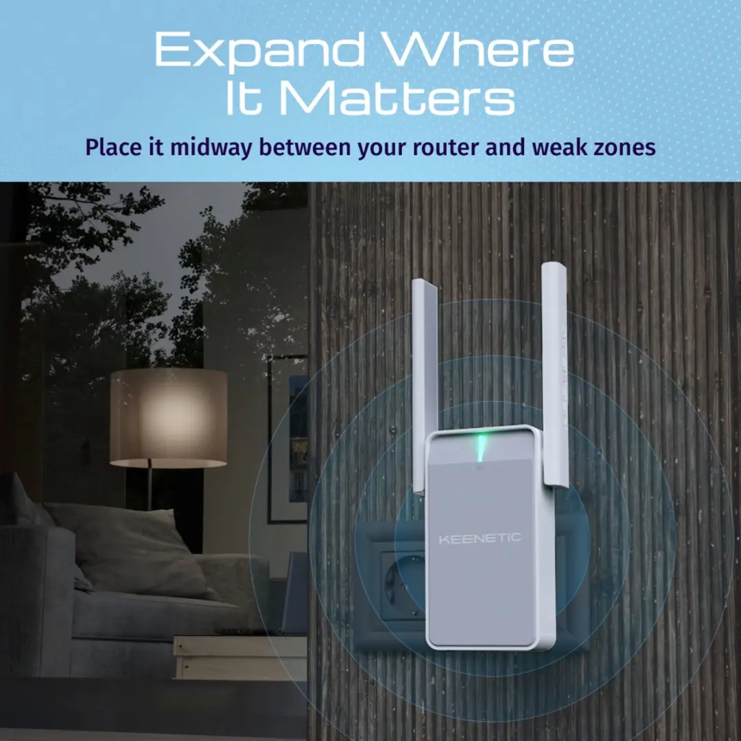 Keenetic Buddy 5 KN-3311-01-EU Wi-Fi Extender