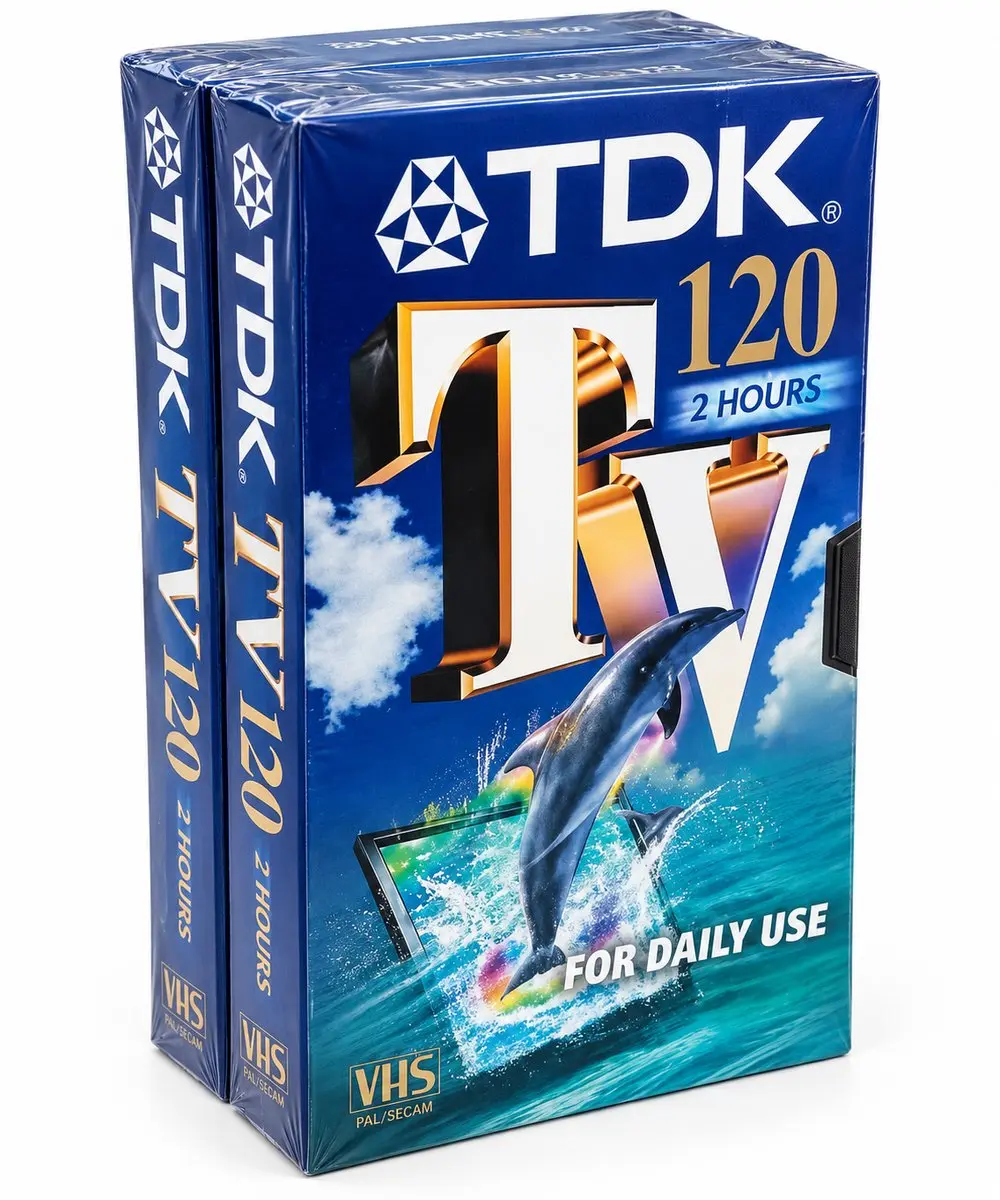 TDK TV120 VHS Videobanden