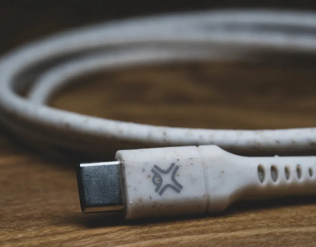 XtremeMac Eco USB-C naar USB-C Kabel 1m - Wit - afbeelding 6 van 6