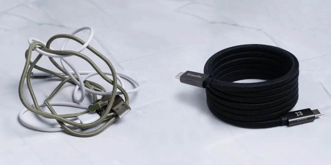 Xtrememac X-Magnet Plus XWH-XMG2-13 USB-C Kabel - Zwart - afbeelding 5 van 6