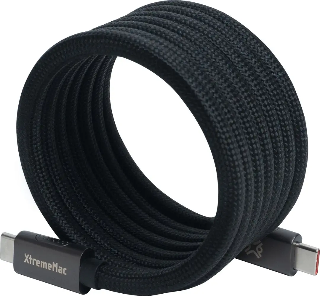 Xtrememac X-Magnet Plus XWH-XMG2-13 USB-C Kabel - Zwart - afbeelding 3 van 6