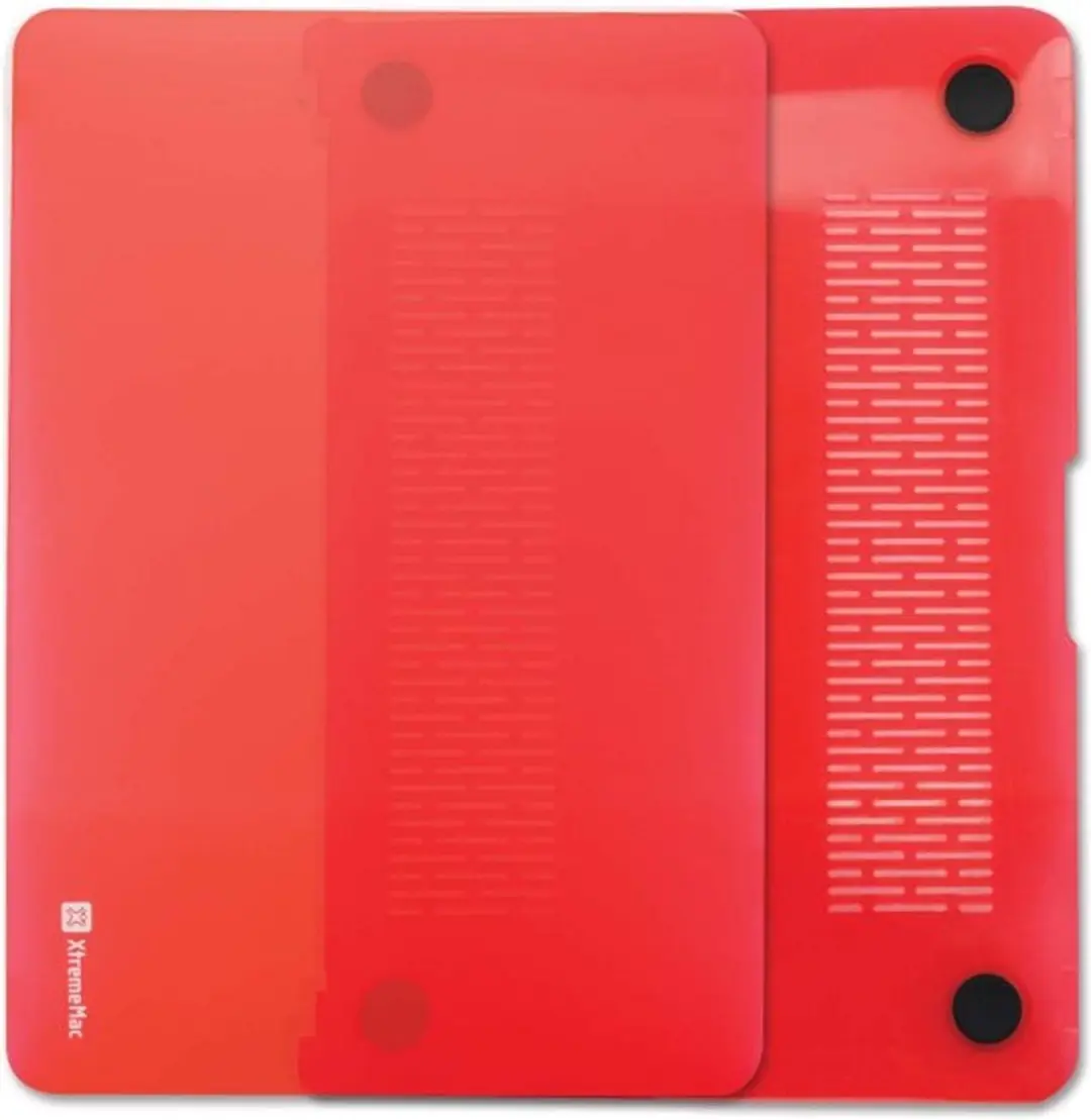 XtremeMac Microshield Hardcase Hoes MacBook Pro 13 - Rood - afbeelding 3 van 5