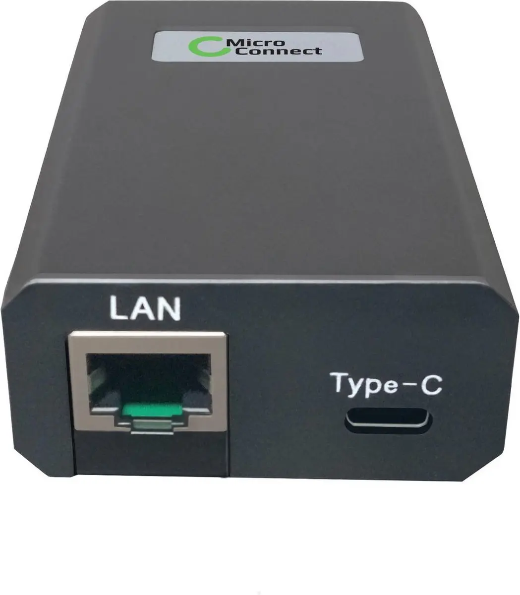 MicroConnect POEINJ-60W-USBC PoE Injector