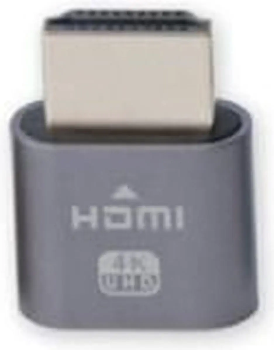 Microconnect HDMI-DUMMY HDMI Dummy - Grijs - afbeelding 3 van 3