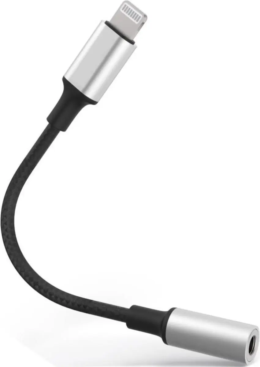 MicroConnect MC-LIGHTJACK3.5 Lightning naar Jack Adapter - Zwart - afbeelding 3 van 3