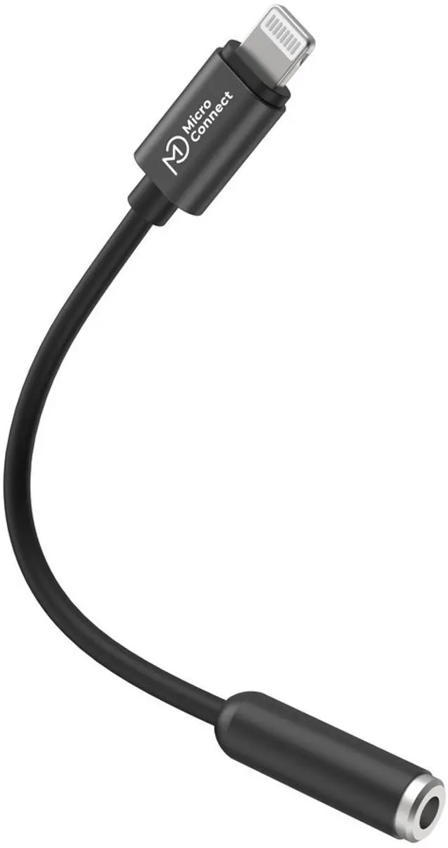 MicroConnect MC-LIGHTJACK3.5 Lightning naar Jack Adapter