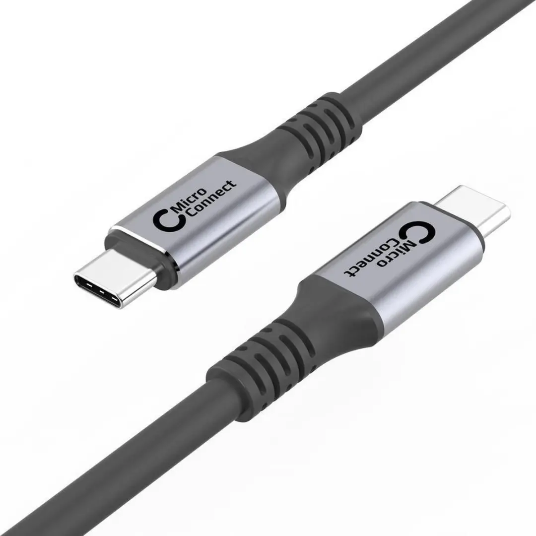 Microconnect MC-USBCC6 USB-C Kabel 6m - Zwart - afbeelding 4 van 4