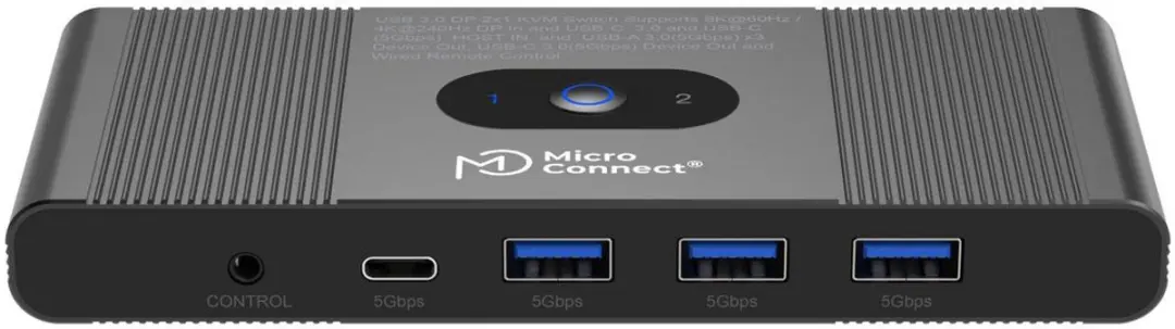 MicroConnect MC-DP-KVM202K KVM Switch 2-Port