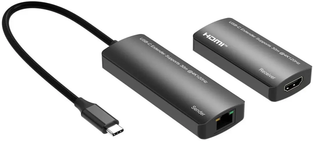 MicroConnect MC-USBCHDMIEXT-30M USB-C HDMI Extender