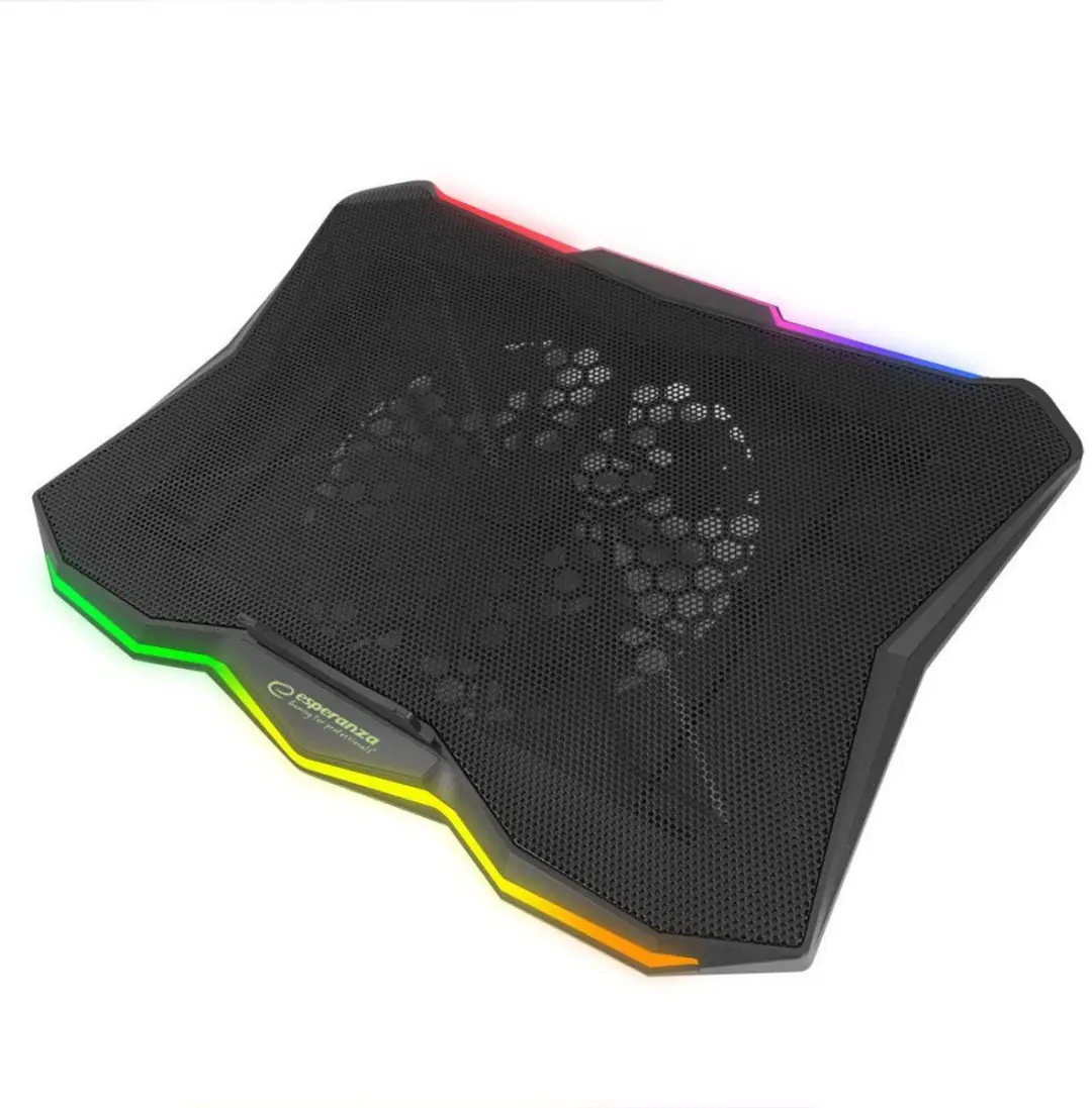 Esperanza XALOK EGC110 Laptop Koelpad - LED RGB - Zwart - afbeelding 6 van 6