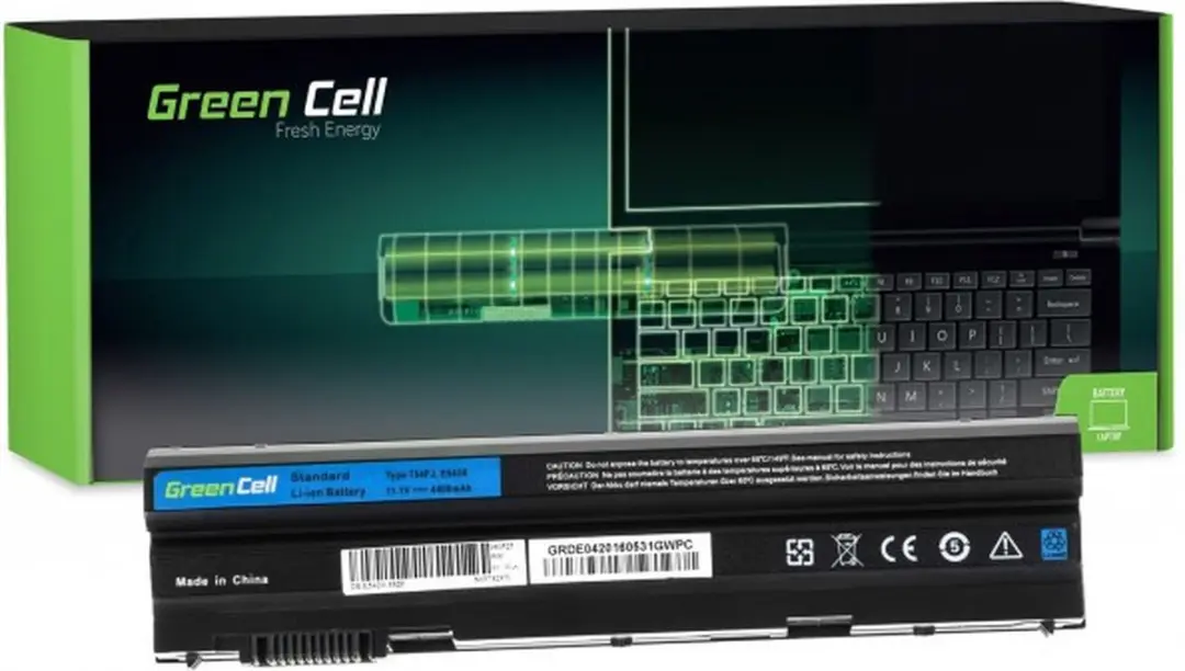 Green Cell DE04 Laptopaccu voor Dell - 11,1V 4400mAh - afbeelding 5 van 6