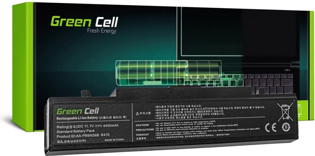 Green Cell SA01 Laptopaccu 11,1V 4400mAh