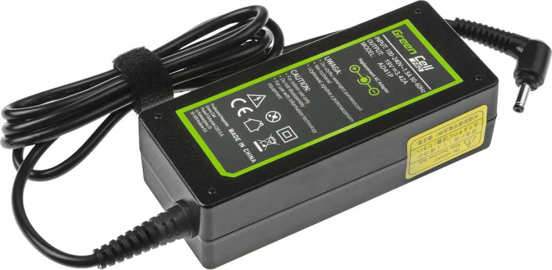 Green Cell AD41P Laptop Oplader 65W - Zwart - afbeelding 5 van 6