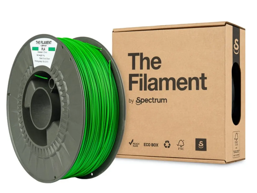 The Filament by Spectrum PLA circuit Groen 1 kg Filament
