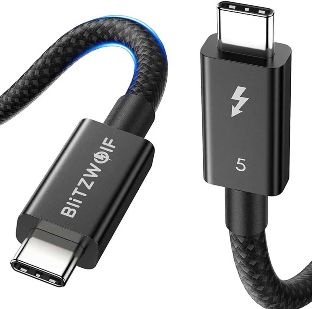 BlitzWolf BW-HDC8 USB-C naar USB-C kabel 240W 1,5M