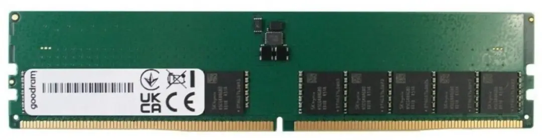 Goodram W-MEM5600E5D832G ECC UDIMM RAM-geheugen 32GB