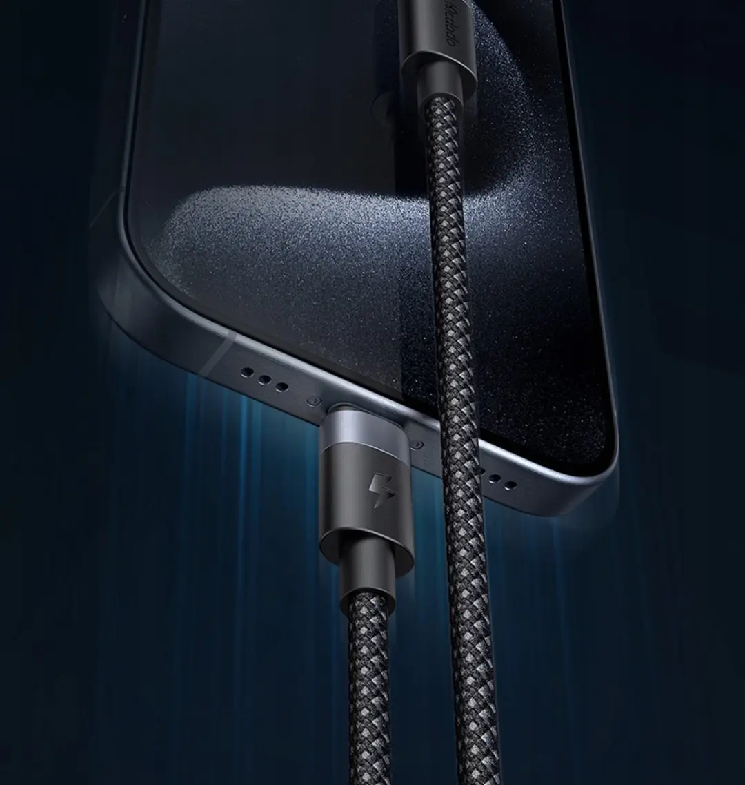 McDodo CA-0140 USB-C naar USB-C Magnetische Kabel - 2m - afbeelding 2 van 6