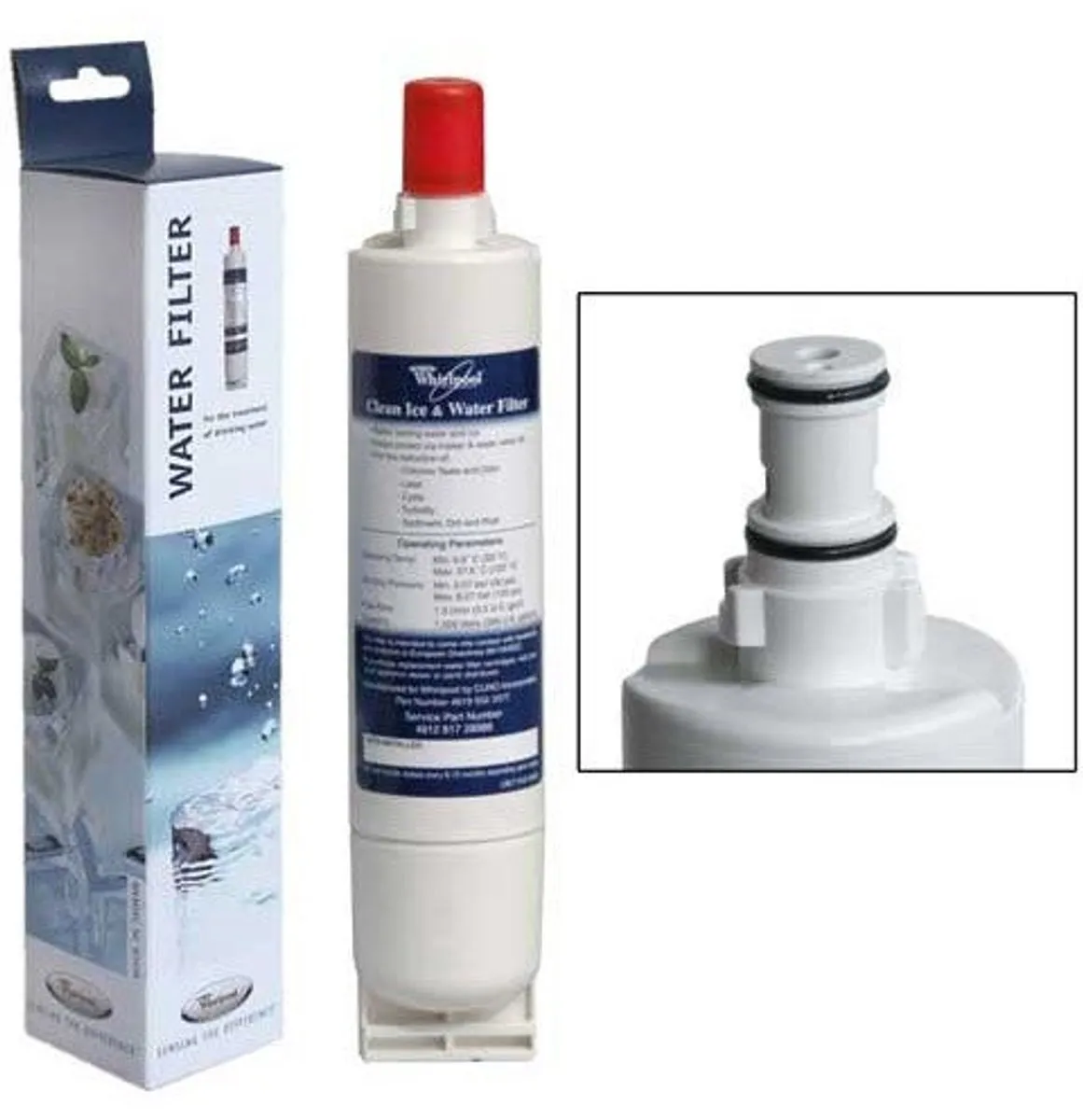 Whirlpool Wpro SBS003 Waterfilter - 1 Stuk - Wit