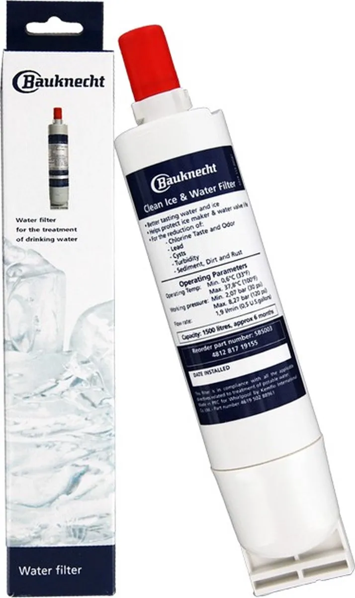 Whirlpool Wpro SBS003 Waterfilter - 1 Stuk - Wit