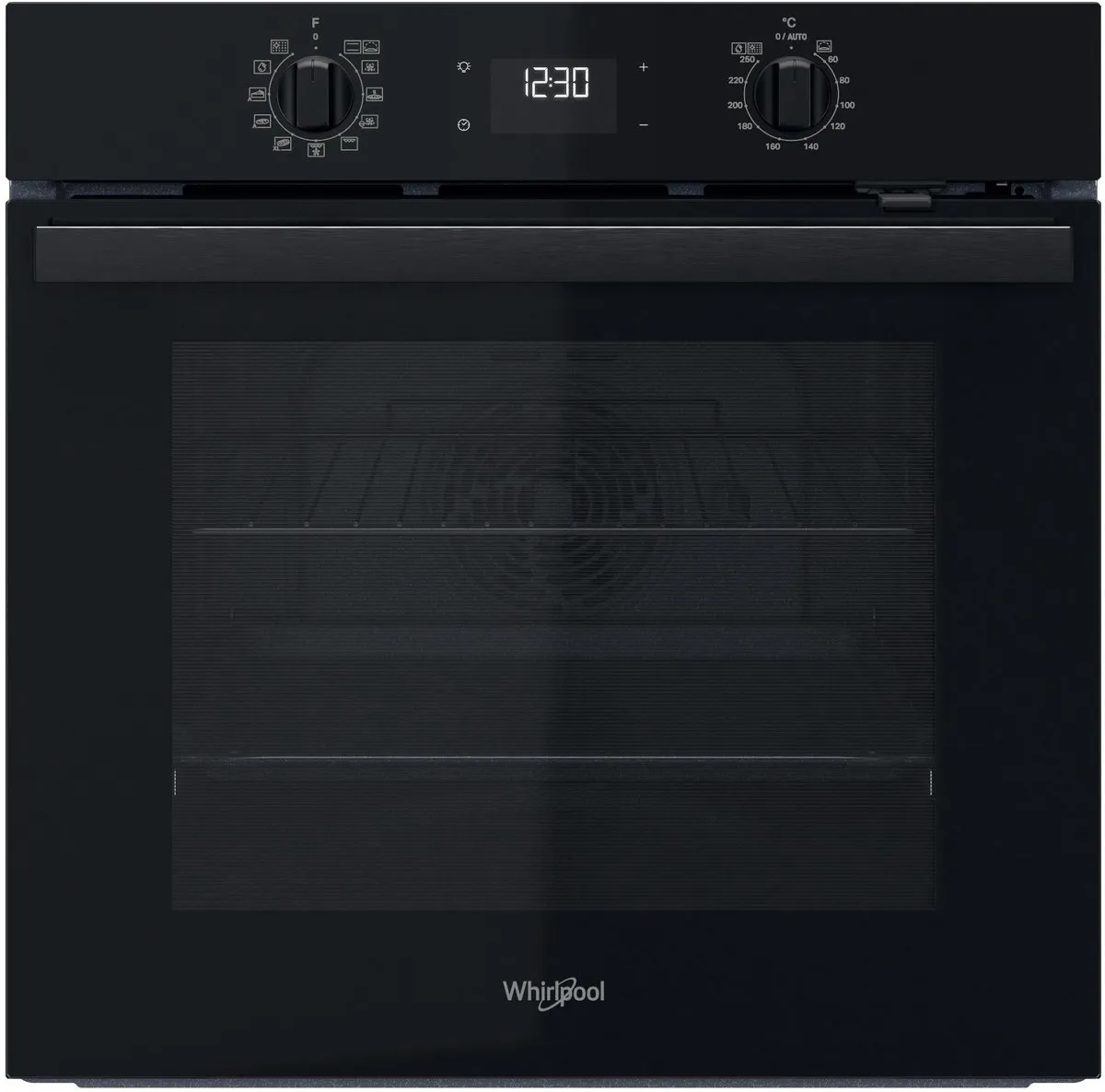 Whirlpool OMR58RR1B inbouw oven Pyrolse Zwart