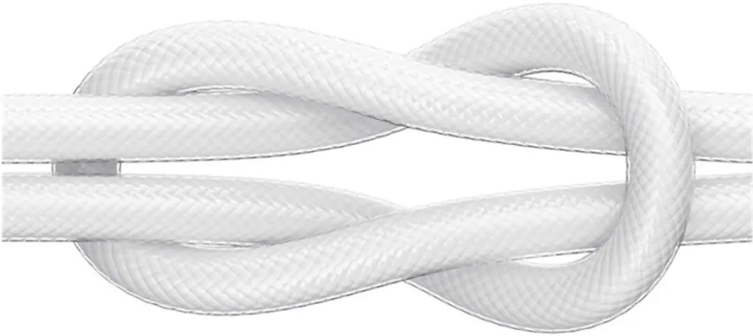 USAMS Cloud USB-A naar USB-C Kabel 1,2m - 66W - Wit - afbeelding 3 van 6