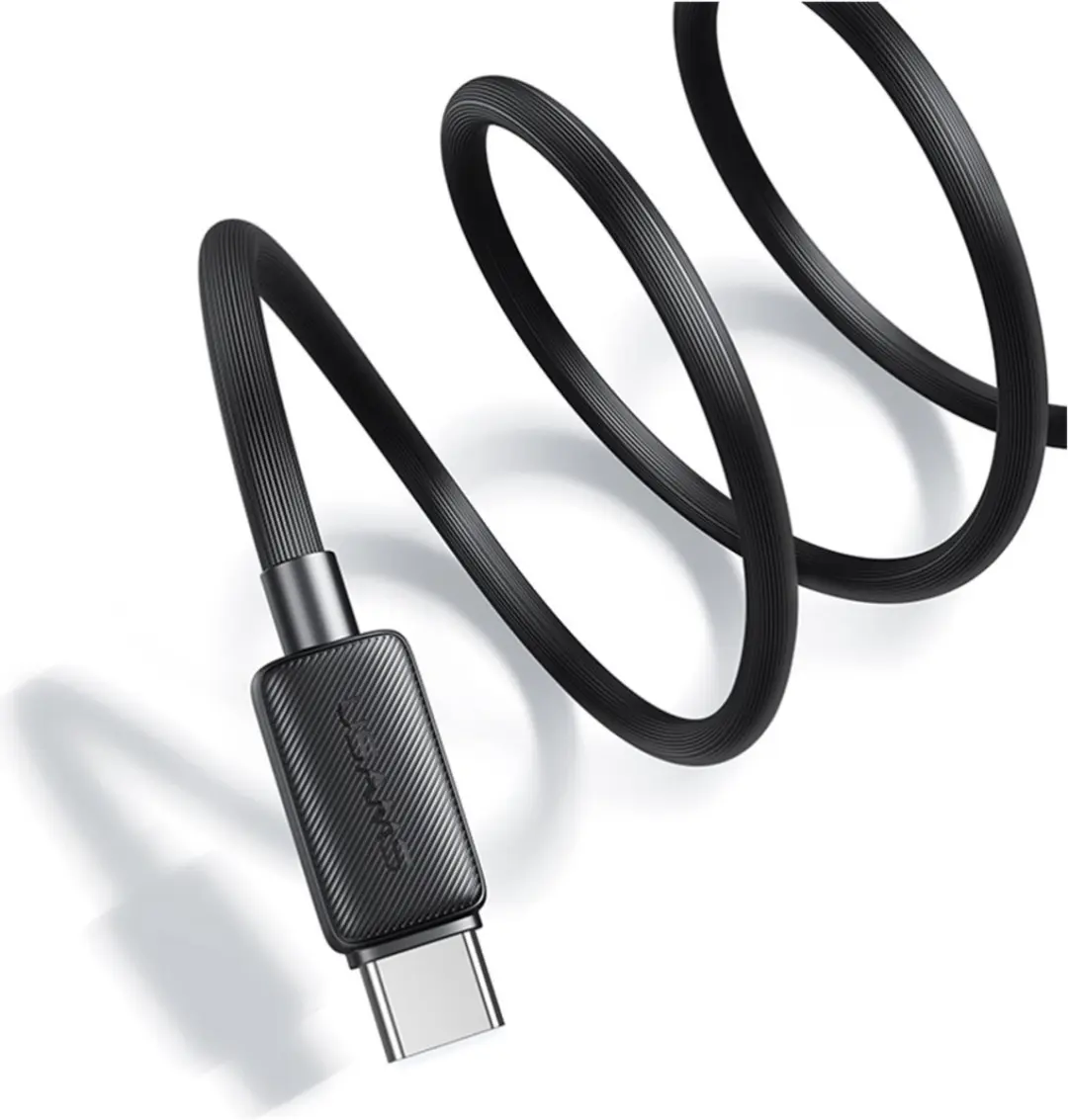 USAMS KY Series US-SJ691 USB-C Kabel 60W - Wit - afbeelding 4 van 6