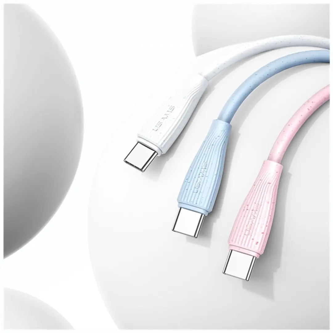 USAMS Green Series SJ714 USB-A naar USB-C Kabel 18W - afbeelding 5 van 6