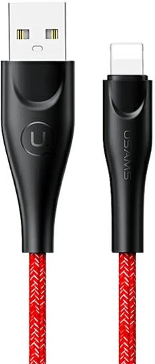 USAMS U41 Lightning Kabel Gevlochten