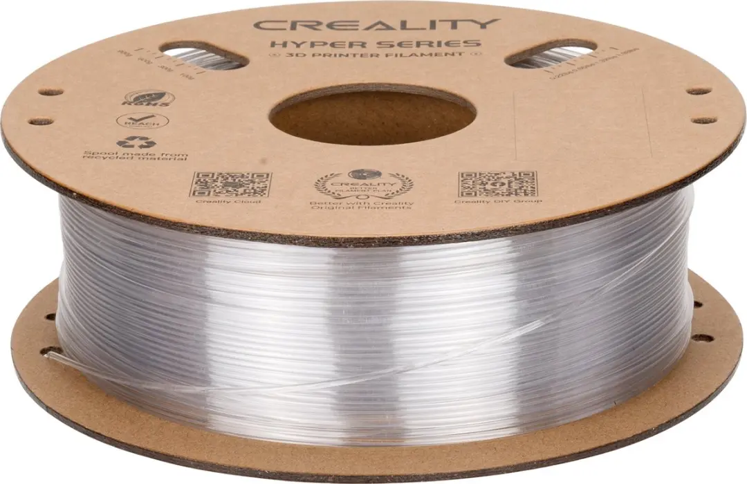 Creality Hyper PETG Filament - 1,75mm - 1kg - Transparant - afbeelding 3 van 6